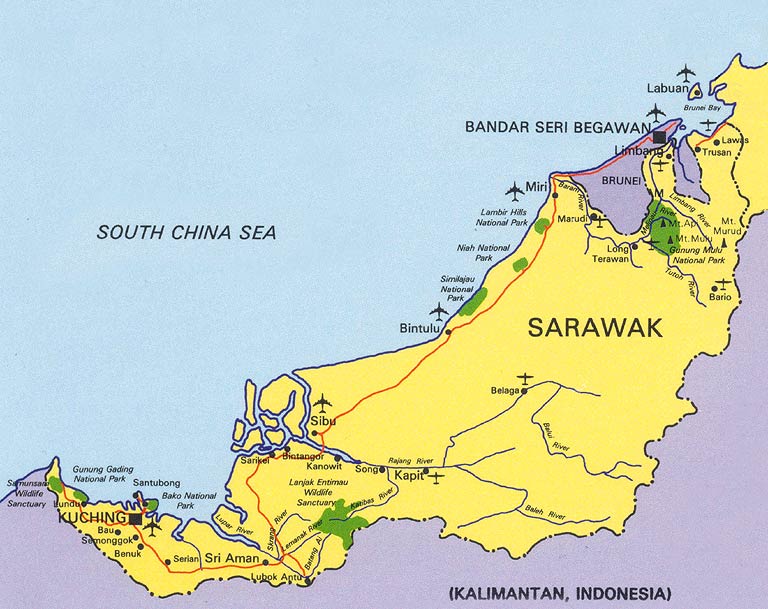 Inspiring Reader: SARAWAK MAPS